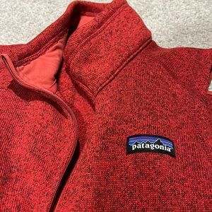 Red Patagonia Better Sweater Vest